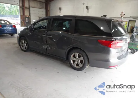 2018 Honda Odyssey Ex из США, поврежденный, VIN 5FNRL6H56JB083535